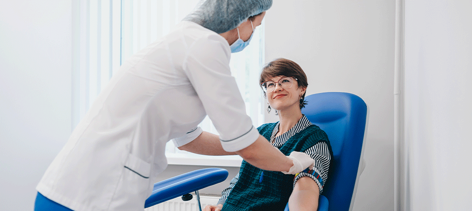 donating blood